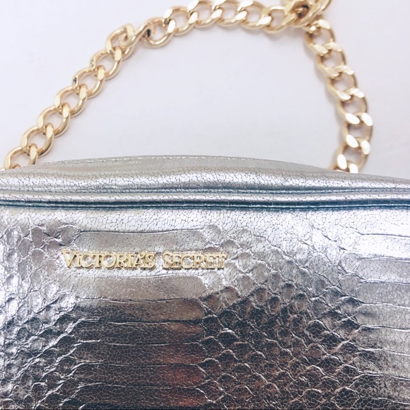 NWT Victorias Secret | Silver Crossbody Bag - Picture 3 of 6